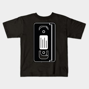 Vhs cassette Floppy disk nerd geek Retro gift Kids T-Shirt